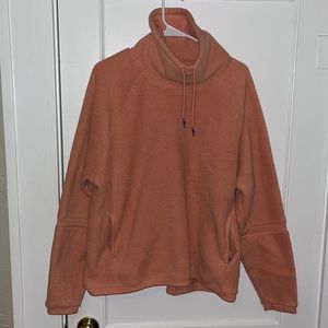 Nike Womens fleece funnel neck sweatshirt, size XL